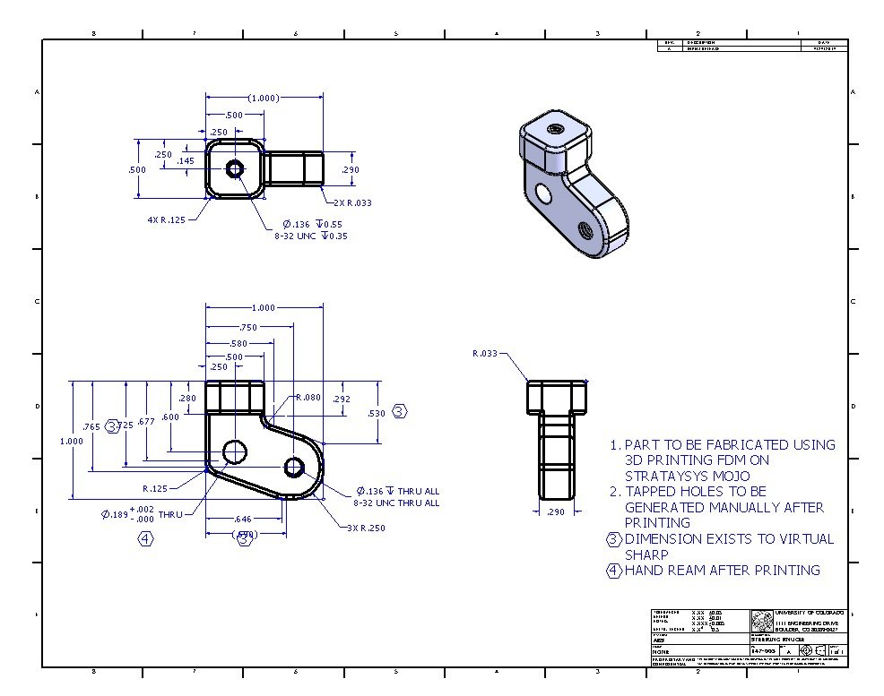 2D Technical Drawing & Shop Drawing Service — Manufacturing-Ready with Full GD&T Dimensions — MiniCAD portfolio