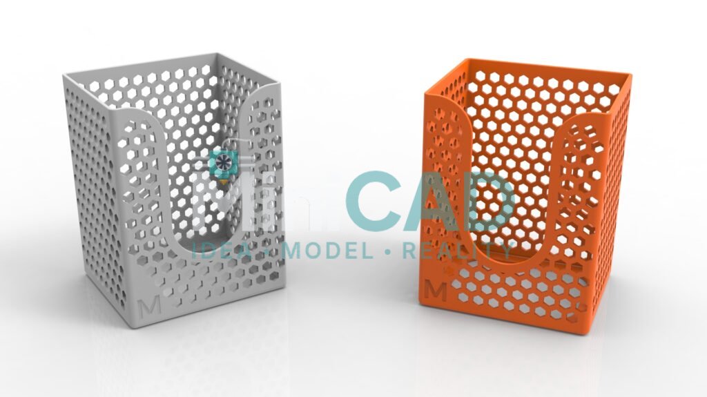 Custom 3D Printed Bracket Design — Precision-Measured Mounting & Support Parts, STL & STEP Files — MiniCAD portfolio