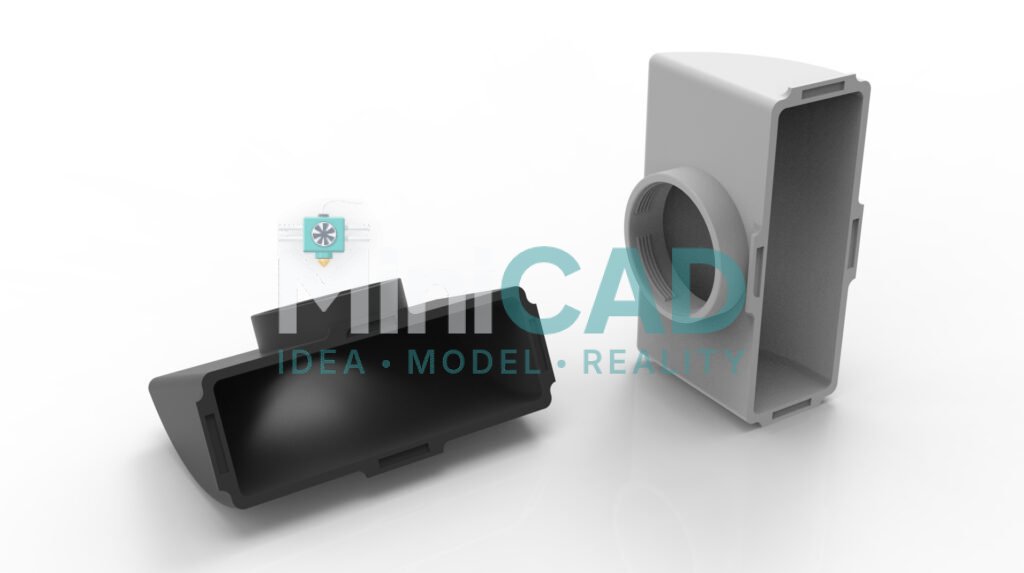 Custom 3D Printed Nozzle, Diffuser & Manifold Design — Precision Flow Parts, Any Size or Material — view 3