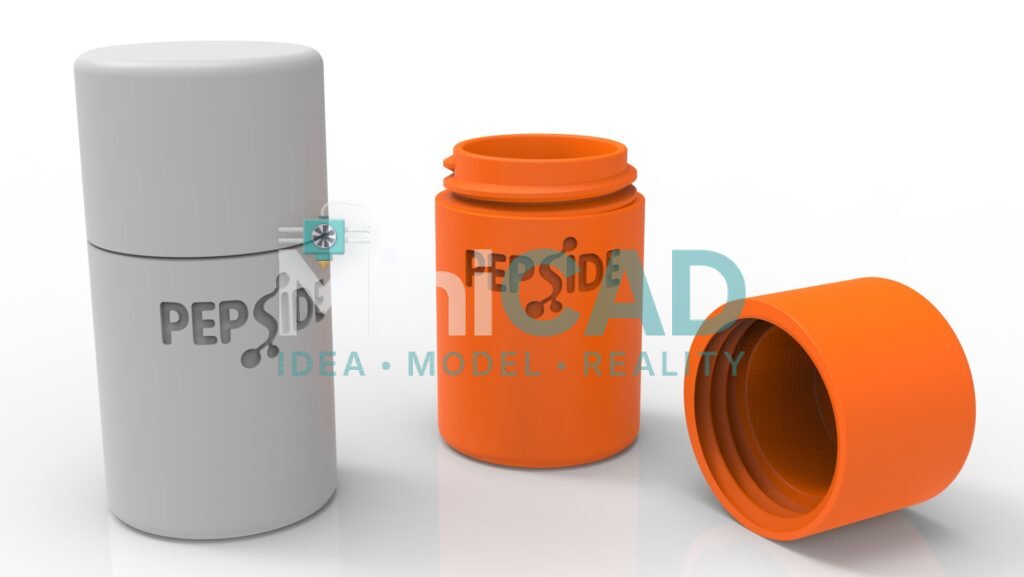 Custom 3D Printed Storage Container — Hinged Lid, Snap Lock, Dividers, PLA or Carbon Fiber — view 5