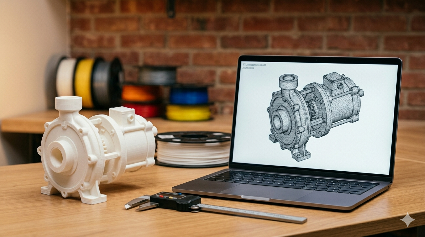 stl file design service custom 3d model ready for fdm printing
