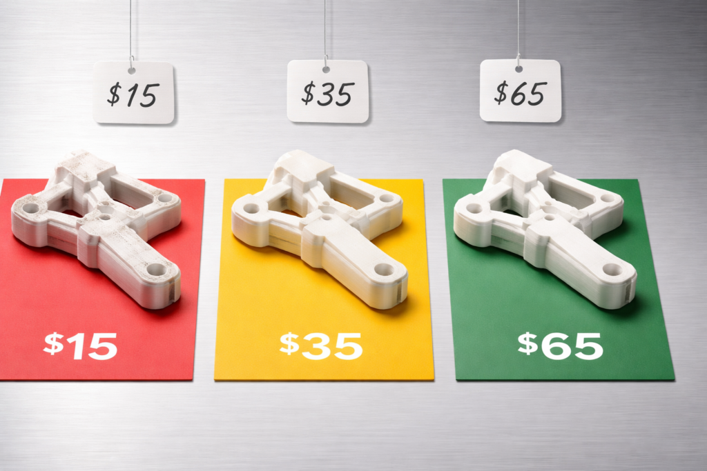 affordable cad design service quality comparison at different price points